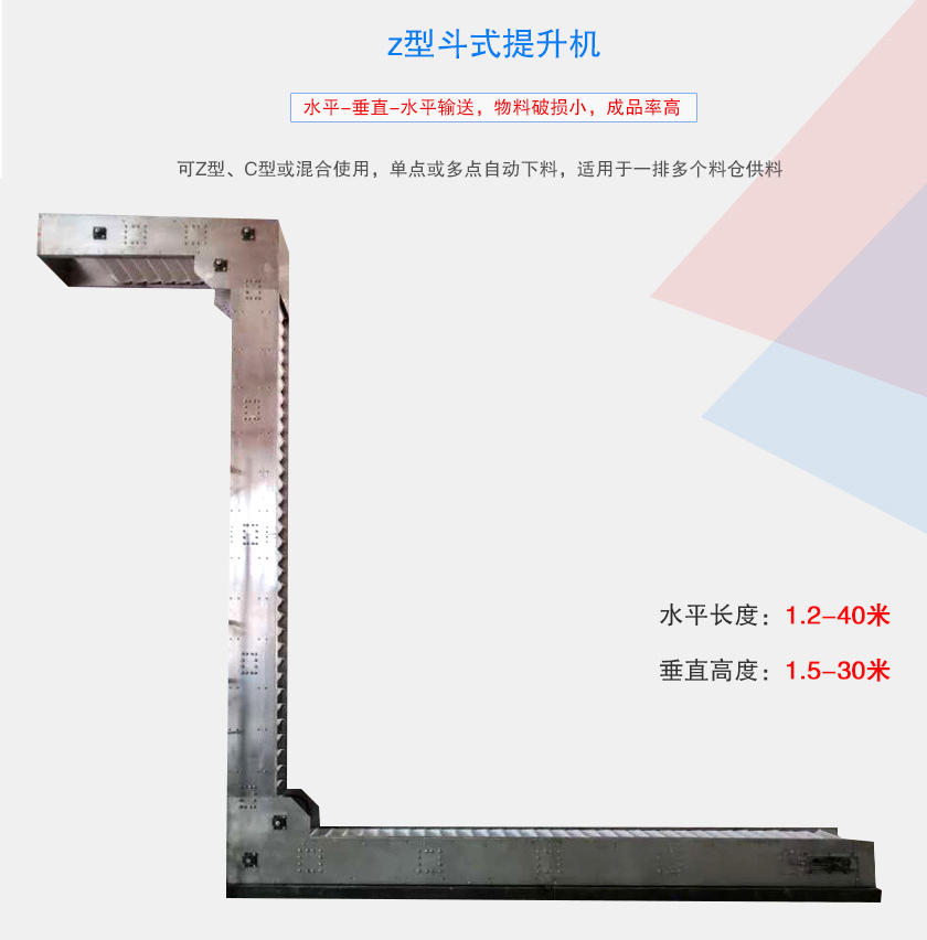 可Z型、C型或混合使用，單點(diǎn)或多點(diǎn)自動(dòng)下料，適用于一排多個(gè)料倉(cāng)供料